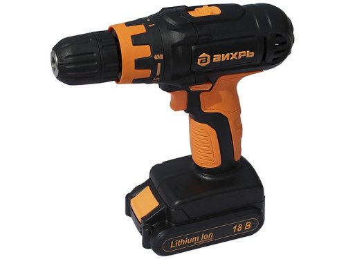 Аккумуляторный шуруповерт Вихрь ДА-18Л-2К фото Аккумуляторный шуруповерт Вихрь ДА-18Л-2К картинка